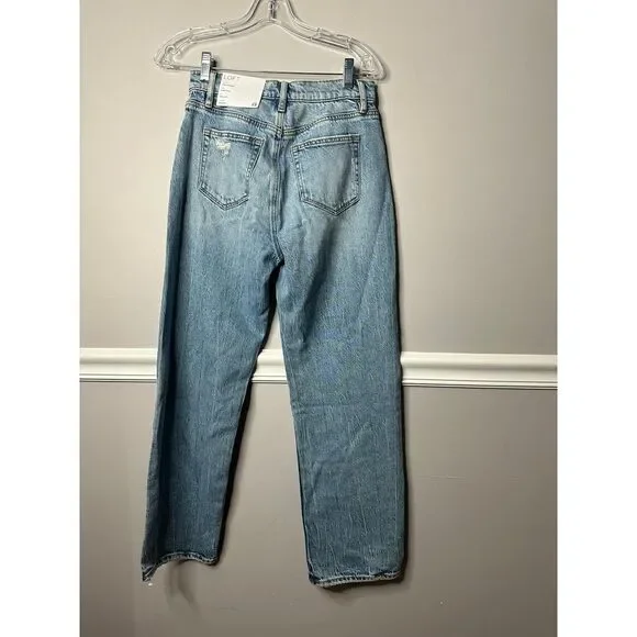 Loft Jeans High Rise Straight Leg Women's Size 0/25 New with Tags - Picture 4 of 7